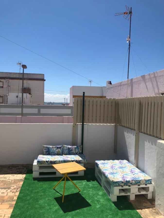 Casa En Primera Linea De Playa Rota Exterior foto